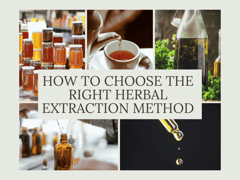 How to Choose the Right Herbal Extraction Method